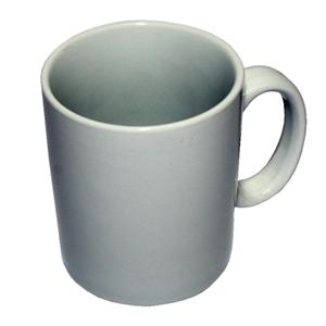 10oz White Ceramic Mug